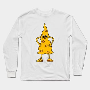 FUNNY Food Slice Of Cheese Lover Gifts Long Sleeve T-Shirt